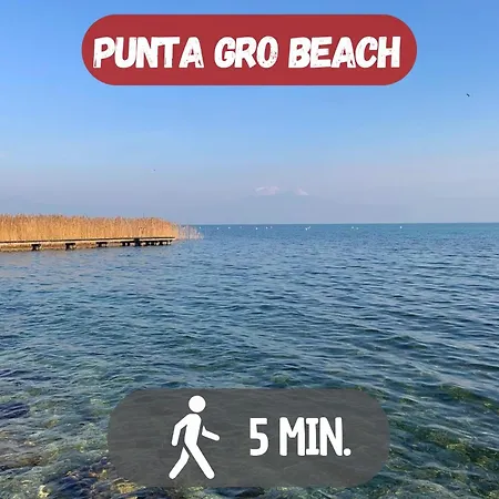 Apartment 5' From Punta Gro With Free Swimming Pool Sirmione